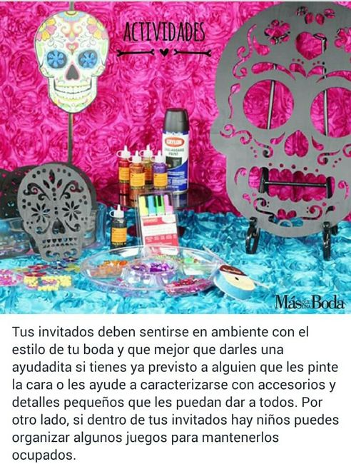 Boda con temática de día de muertos - 8