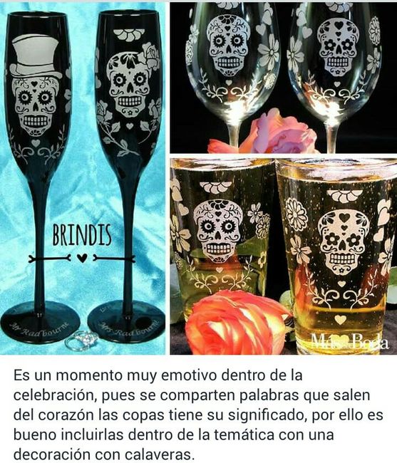 Boda con temática de día de muertos - 9