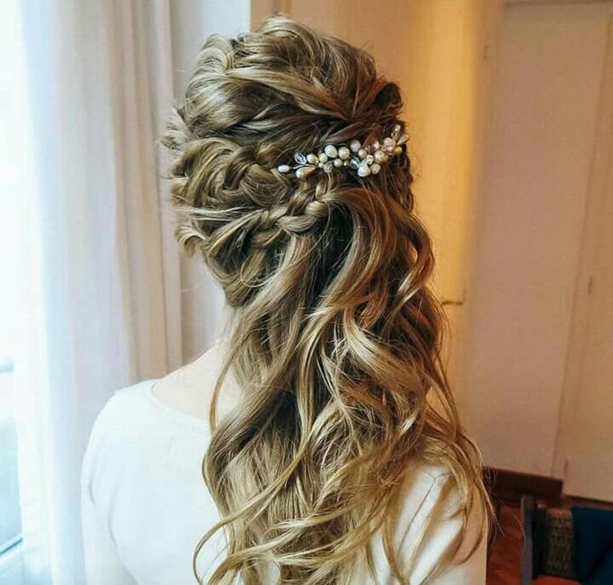 Peinados de novia por un lado - 10
