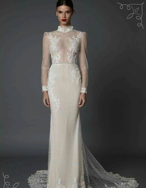 Vestidos de novia con encaje y transparencias - 2