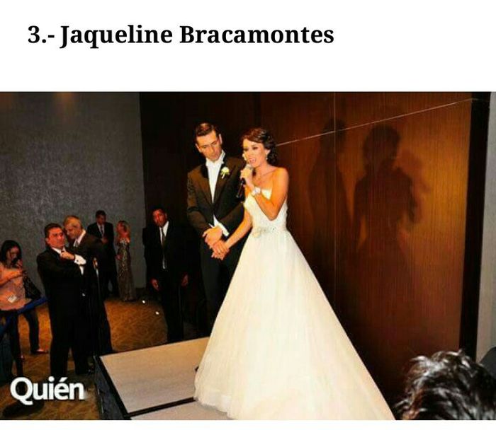 Los vestidos de novia de famosas mexicanas - 6