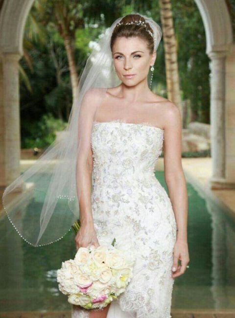 Los vestidos de novia de famosas mexicanas - 11
