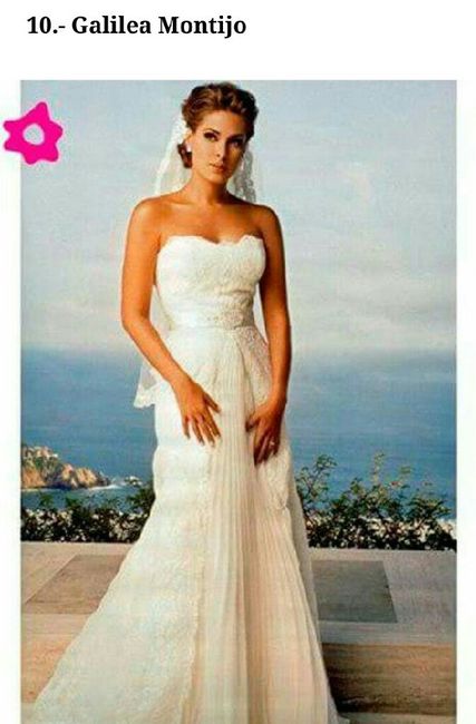 Los vestidos de novia de famosas mexicanas - 21