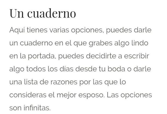 Ideas de regalos para tu primer aniversario - 2