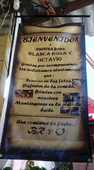 Letreros de bienvenida - 1