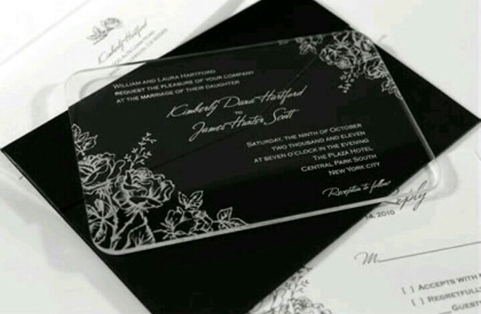 Invitaciones en acrílico - 3