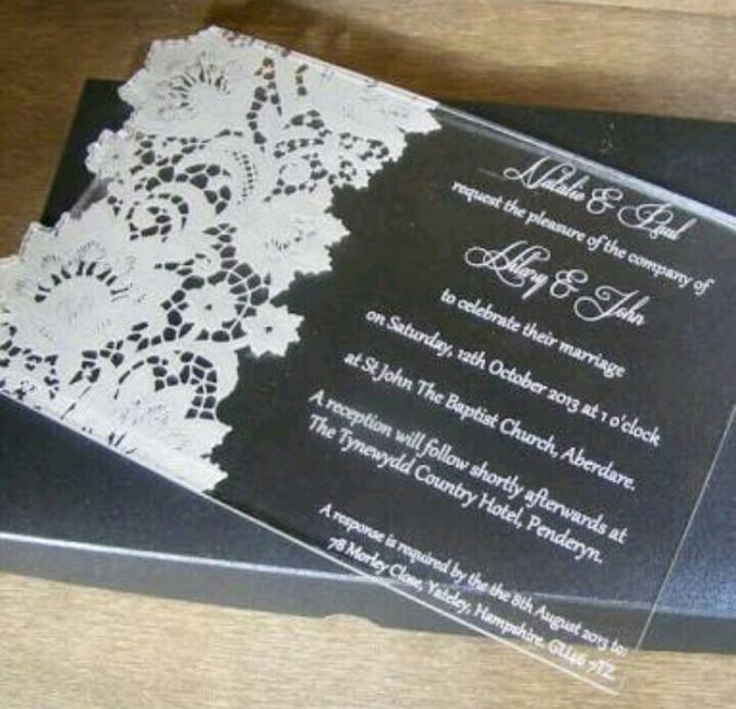 Invitaciones en acrílico - 7