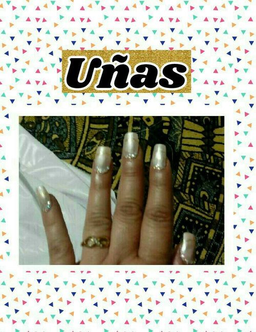 Uñas con cristales swarovsky 1