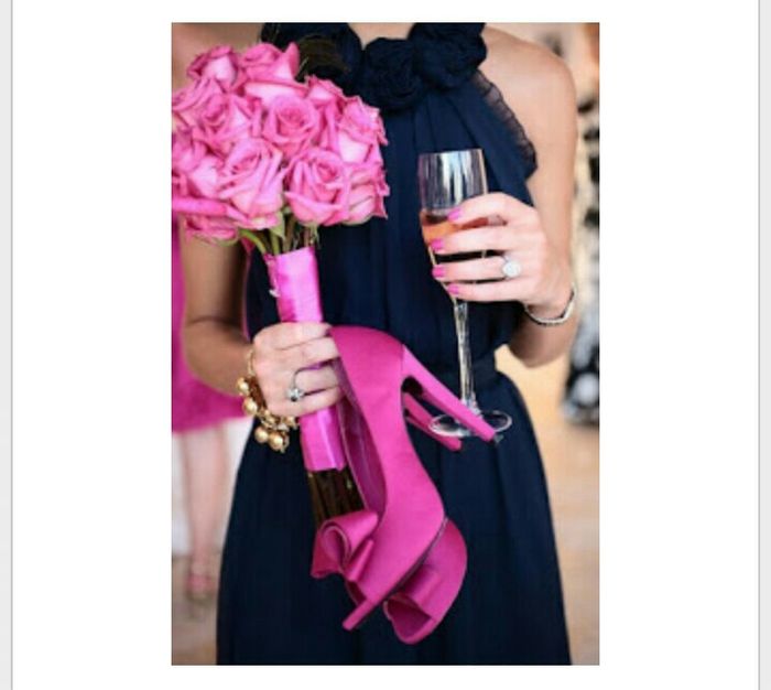 Boda en fucsia, blanco y negro - 5