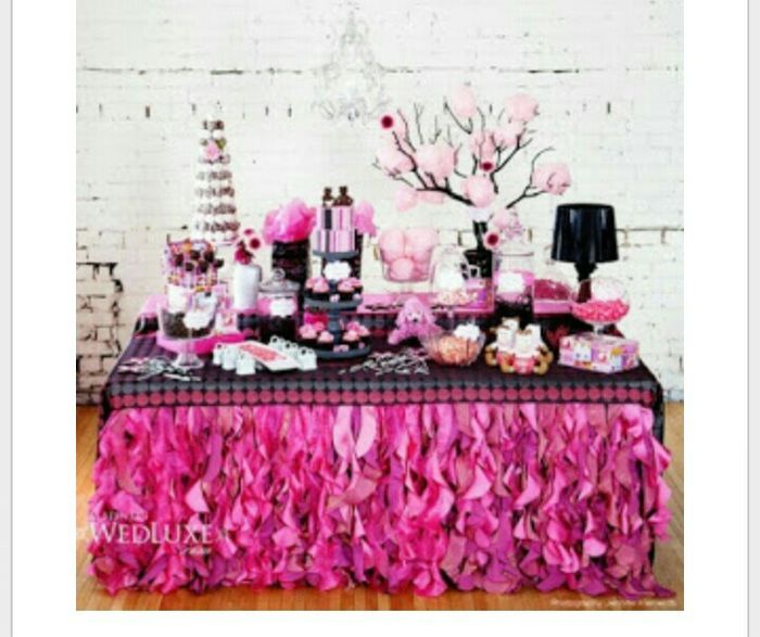 Boda en fucsia, blanco y negro - 9