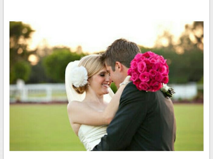 Boda en fucsia, blanco y negro - 19
