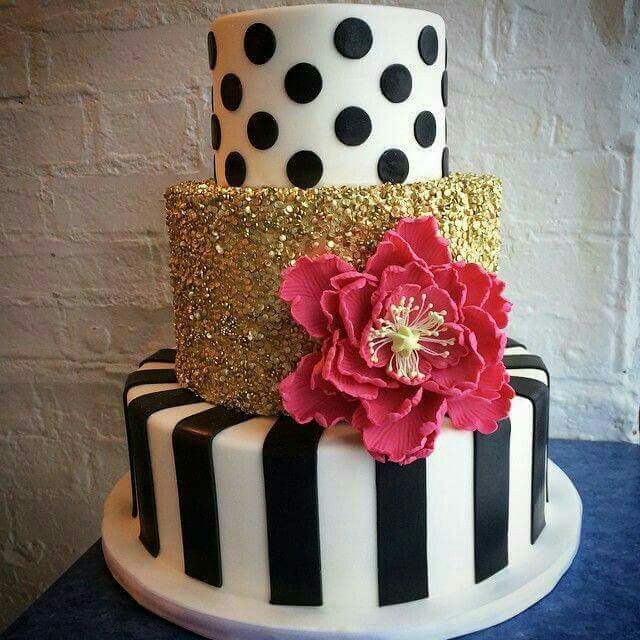 Boda en fucsia, blanco y negro - 20