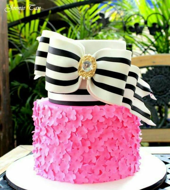 Boda en fucsia, blanco y negro - 26