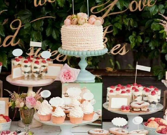 Mesa de postres en verano - 4