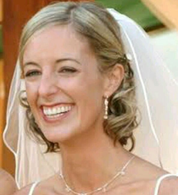 Peinados para novias con cabello corto 1