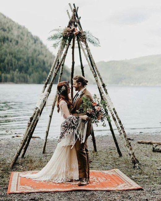 Ideas para una boda boho - 8