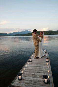 Boda a la orilla de un lago - 7