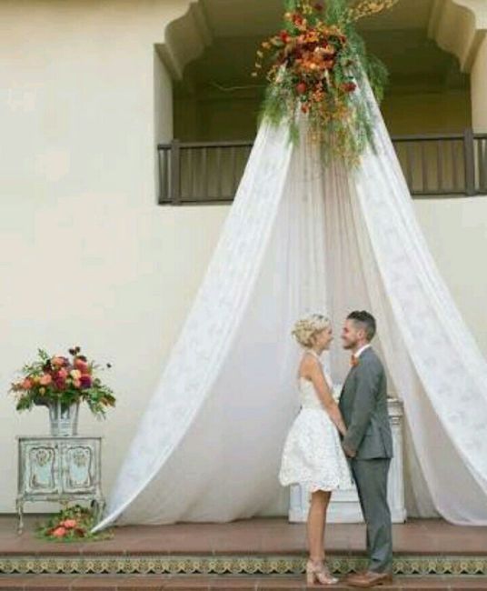 Decoración de altares con cortinas - 9