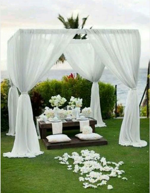 Decoración de altares con cortinas - 16