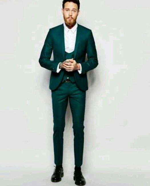 Trajes De Novio En Color Verde Foro Moda Nupcial Bodas Com Mx