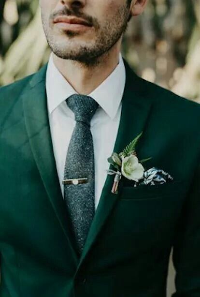 Trajes De Novio En Color Verde Foro Moda Nupcial Bodas Com Mx