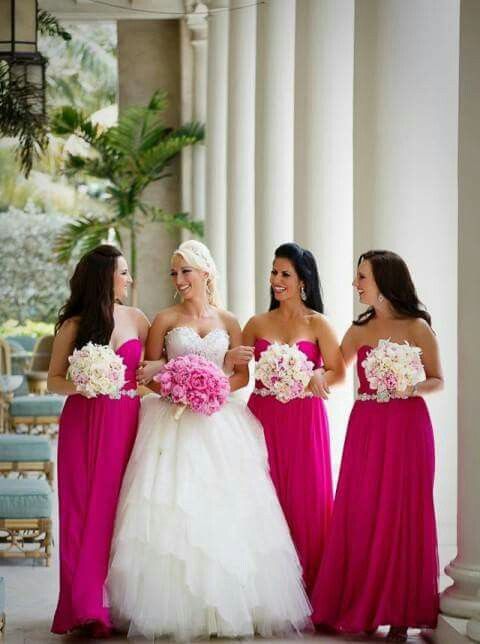 Vestidos de damas de honor para boda en playa - 6