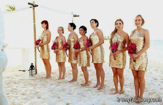 Vestidos de damas de honor para boda en playa - 21