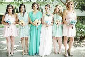 Vestidos de damas de honor para boda en playa - 24