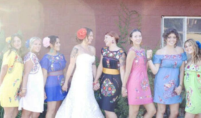 Vestidos muy mexicanos para damitas y damas de honor - 27