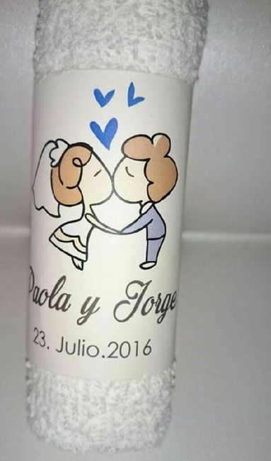 Toallas faciales como souvenir - 5