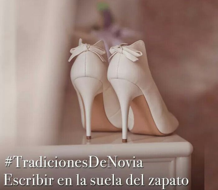 Escribir en la suela del zapato de la novia - Foro Nupcial - bodas.com.mx