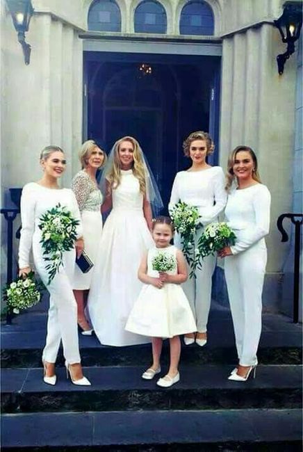 Damas de honor en pantalón - 3