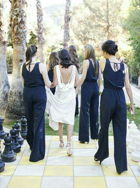 Damas de honor en pantalón - 4