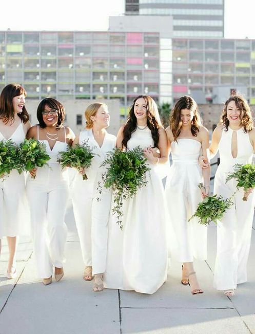 Damas de honor en pantalón - 9
