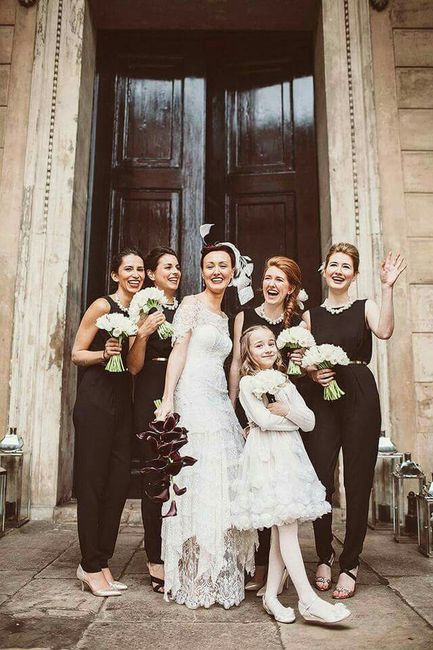 Damas de honor en pantalón - 12