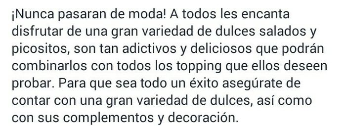 Mesa de salados y picositos 2