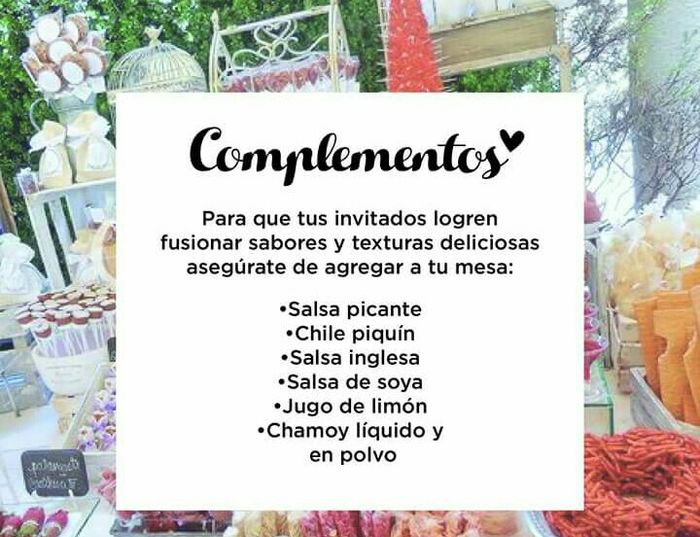 Mesa de salados y picositos 7