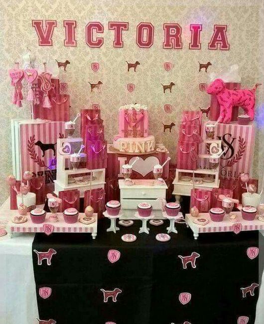 Despedida de soltera con temática Victoria's Secret 3