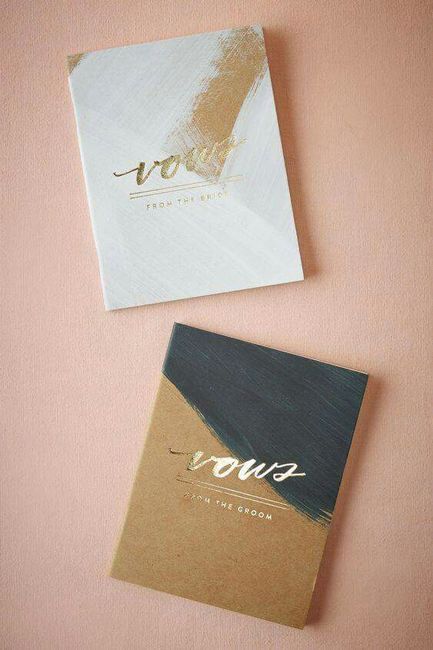 Maneras creativas de presentar los votos matrimoniales 5