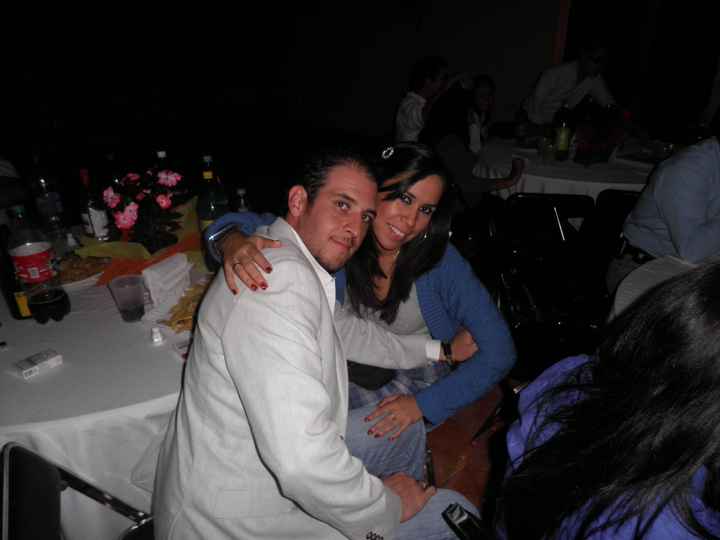 En una rica cena