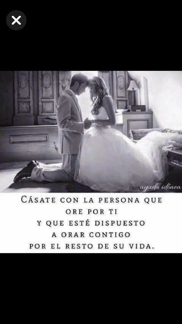 Justo antes de dar el si... que hace la novia? - 1