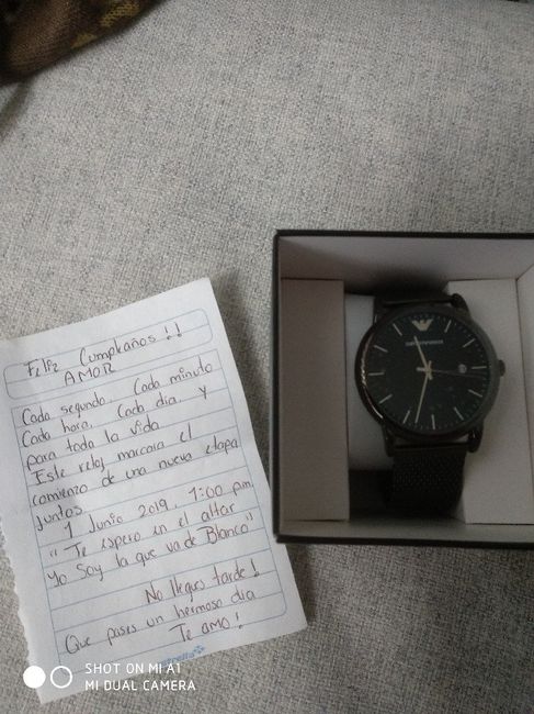 Entregue reloj compromiso !!! 1