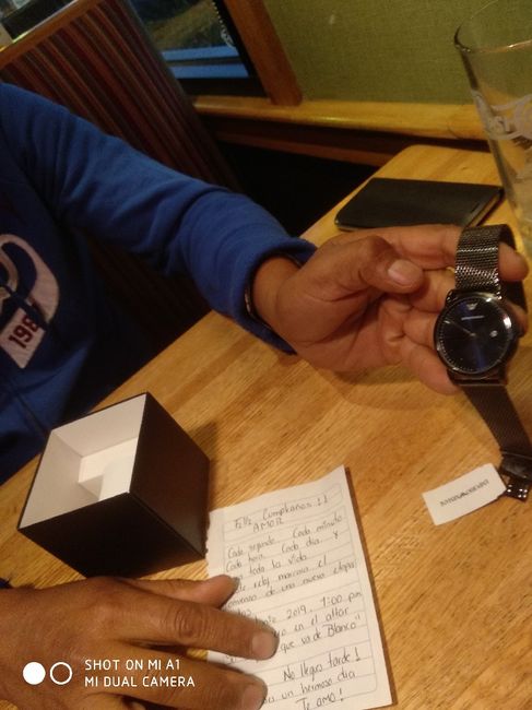 Entregue reloj compromiso !!! 2