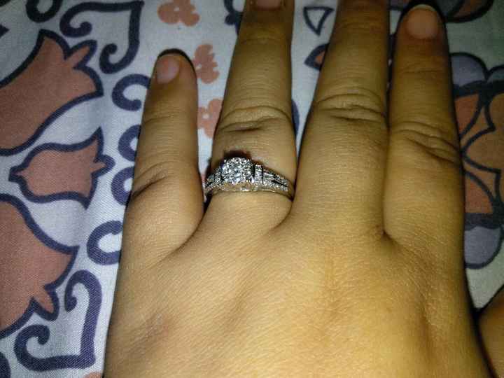  El anillo de compromiso: plateado o dorado? - 1