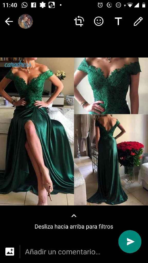 De qué color fueron sus damas de honor? - 1