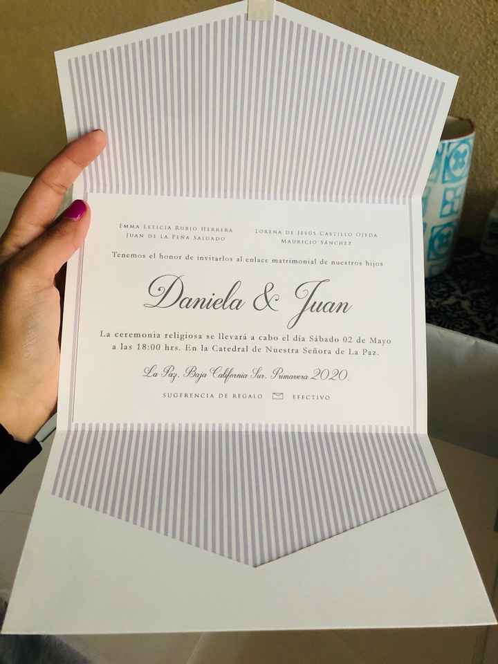 ¡Ya tengo mis invitaciones! - 4