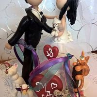 ALGO ASI ME GUSTARIA QUE FUERAN LOS MUÑECOS DEL PASTEL, CON NUESTRAS 2 NENAS...