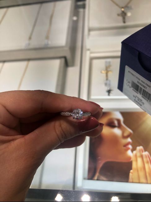 Si hubieras podido elegir el anillo de compromiso.. - 1