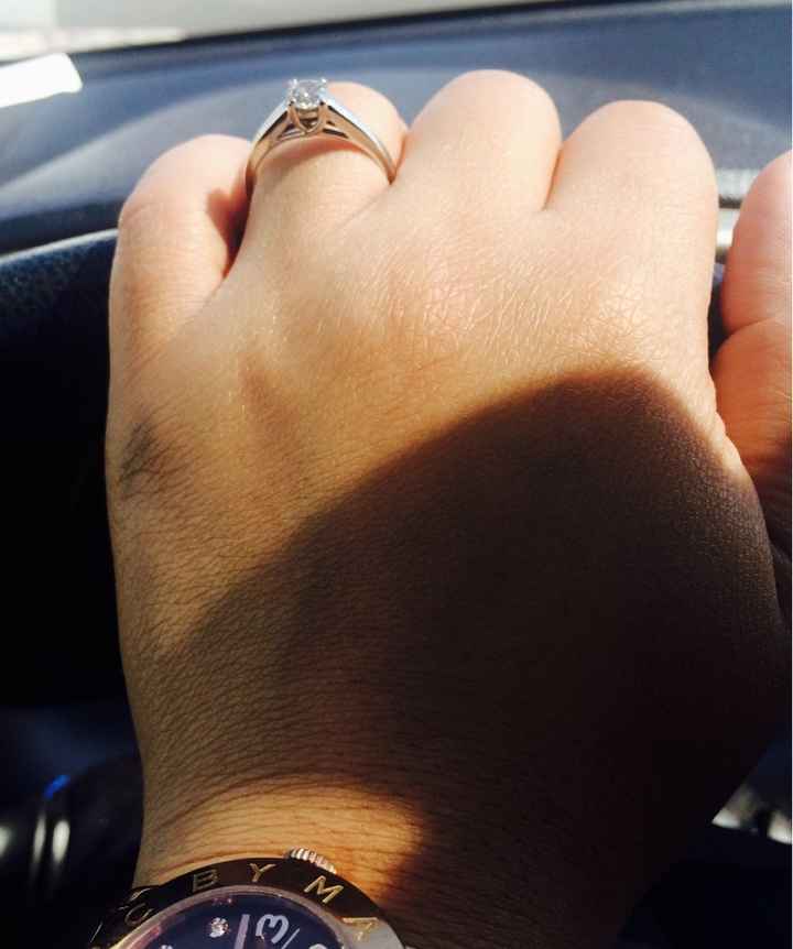 Compartan su anillo de compromiso ? - 1