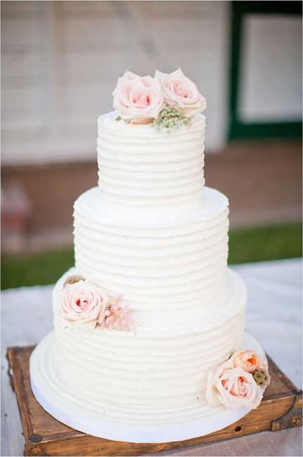 Mi pastel de boda será _____ 5